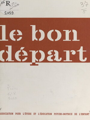 cover image of Le bon départ
